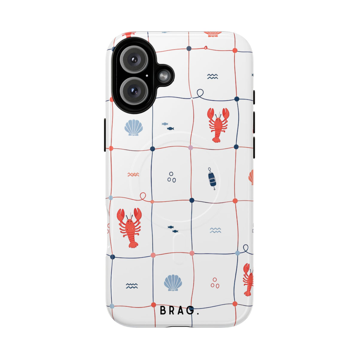 Lobster Cafe MagSafe Tough Phone Case — Magnetic Protective Cover