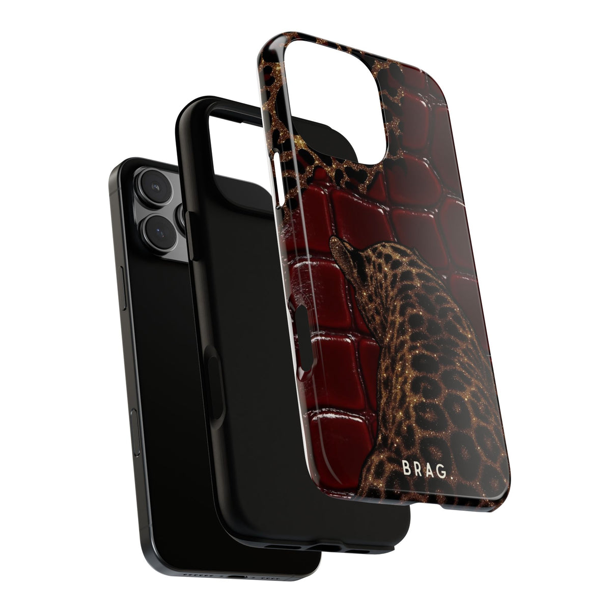 Leopard Lounge Tough Phone Case – Shockproof Protective iPhone Cover