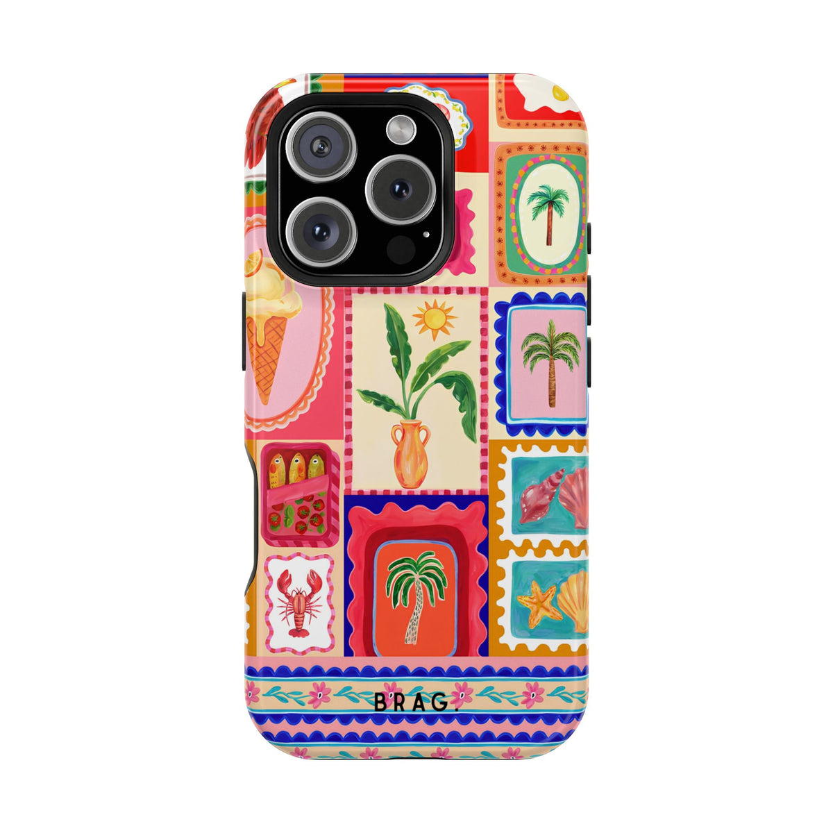 Postcard Magnetic Impact-Resistant Phone Case
