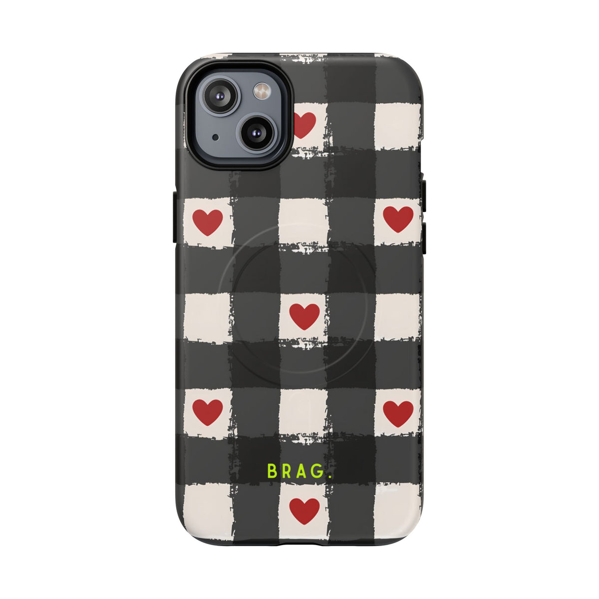 Lucky Heart MagSafe Tough Phone Case — Magnetic Protective Cover