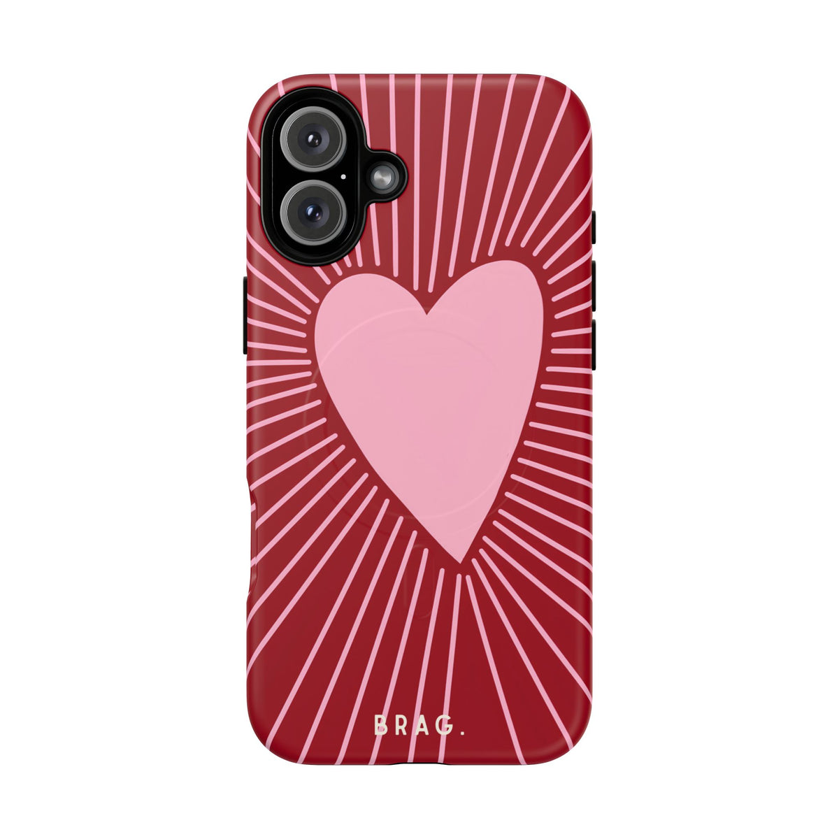 Heart Rush MagSafe Tough Phone Case — Magnetic Protective Cover