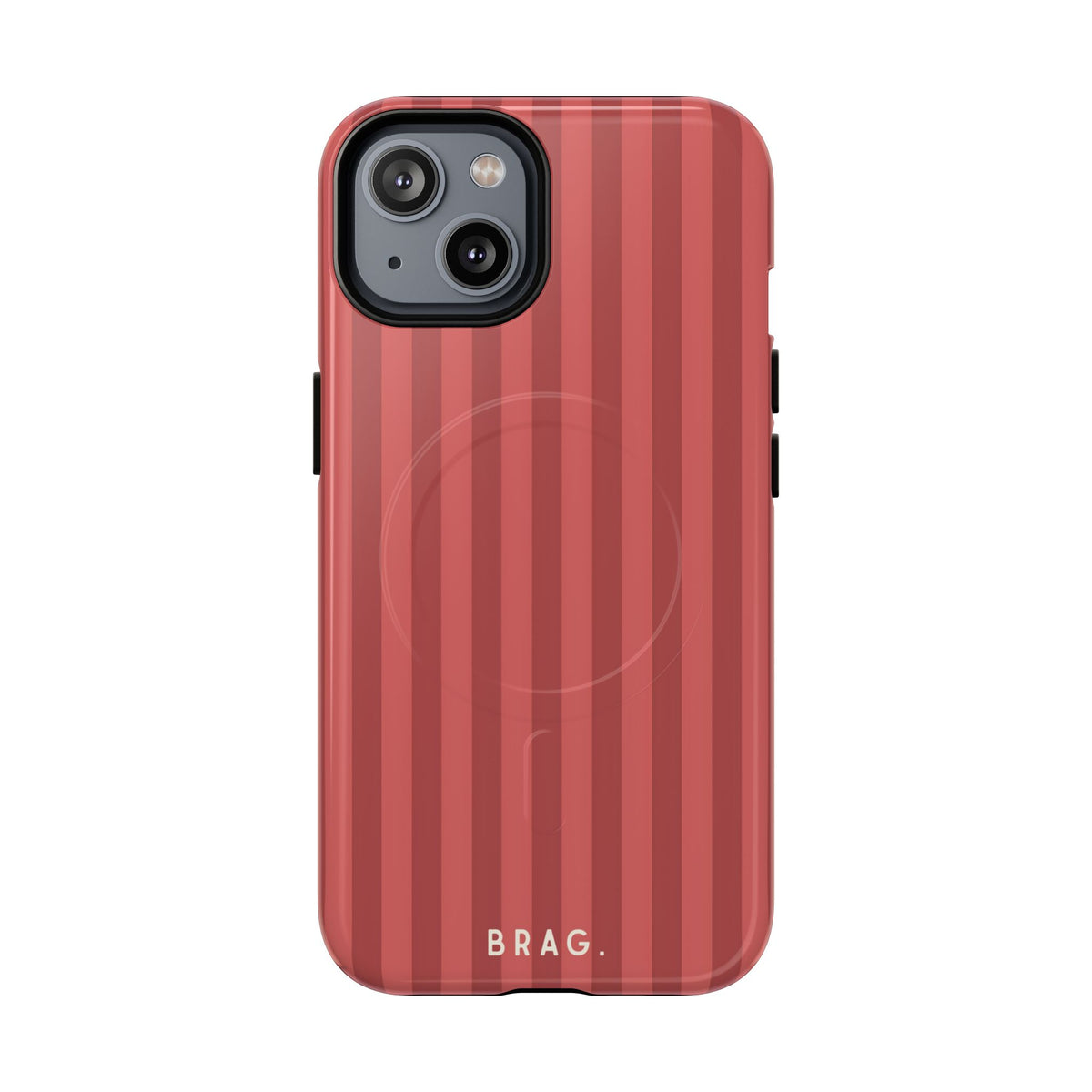 Sunset Stripe MagSafe Tough Phone Case — Magnetic Protective Cover