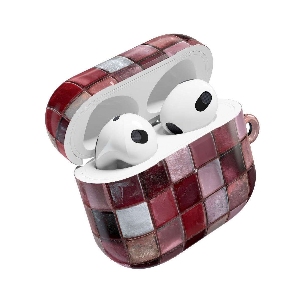 Cherry Tile AirPod Case – Slim Protective Charging Case