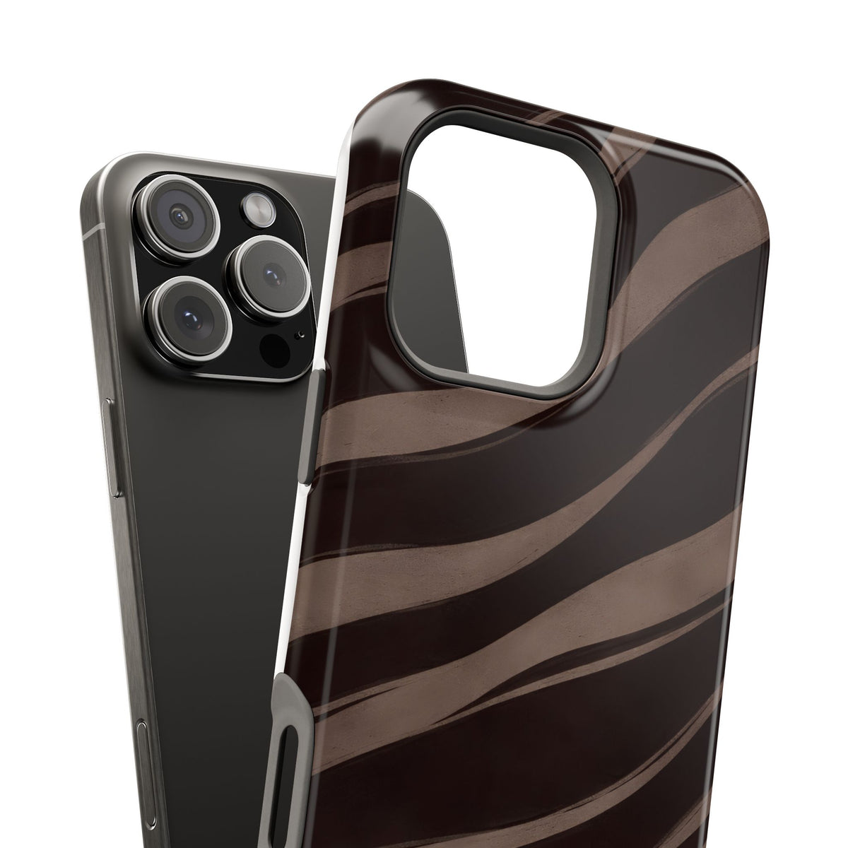 Zebra Wave Magnetic Impact-Resistant Phone Case