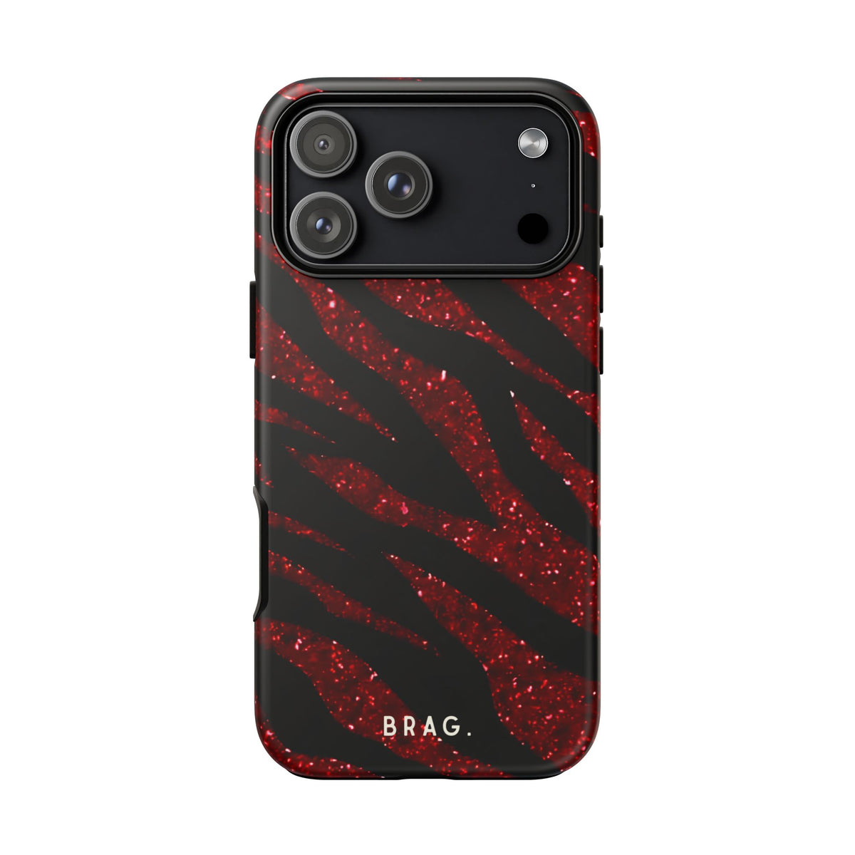 Red Tiger Tough Phone Case – Shockproof Protective iPhone Cover
