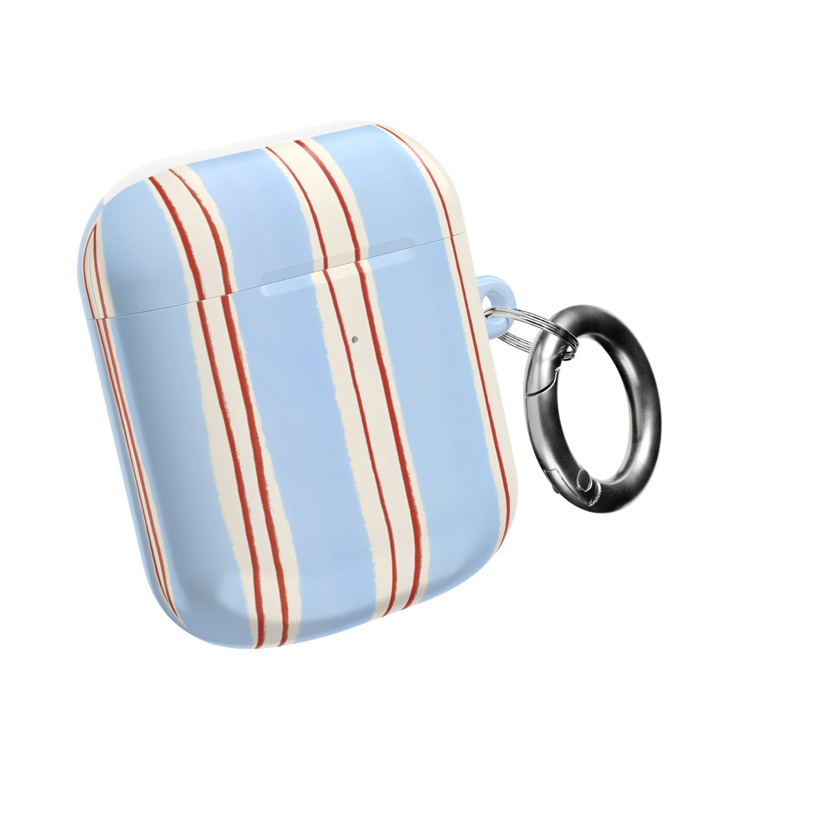 Blue Linen AirPod Case – Slim Protective Charging Case