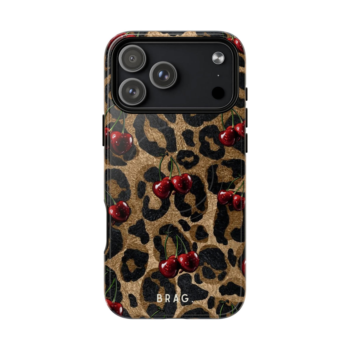 Cherry Hunter MagSafe Tough Phone Case — Magnetic Protective Cover