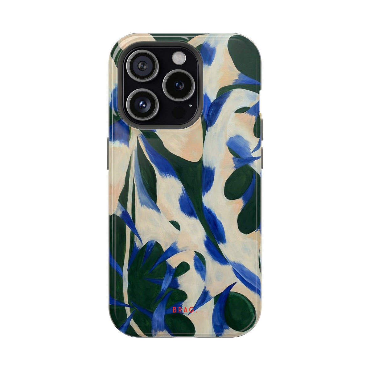 Blue Garden Magnetic Impact-Resistant Phone Case