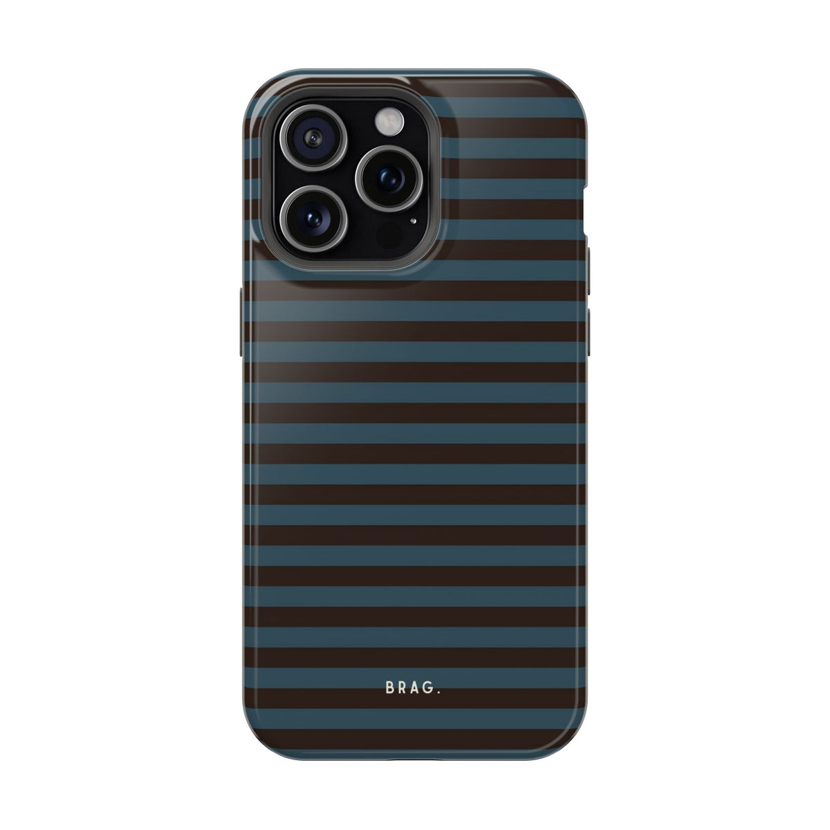 Seaside Stripe Magnetic Impact-Resistant Phone Case