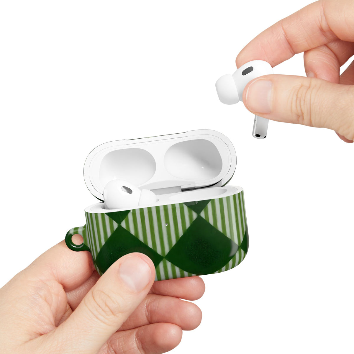 Woven Pattern AirPod Case – Slim Protective Charging Case