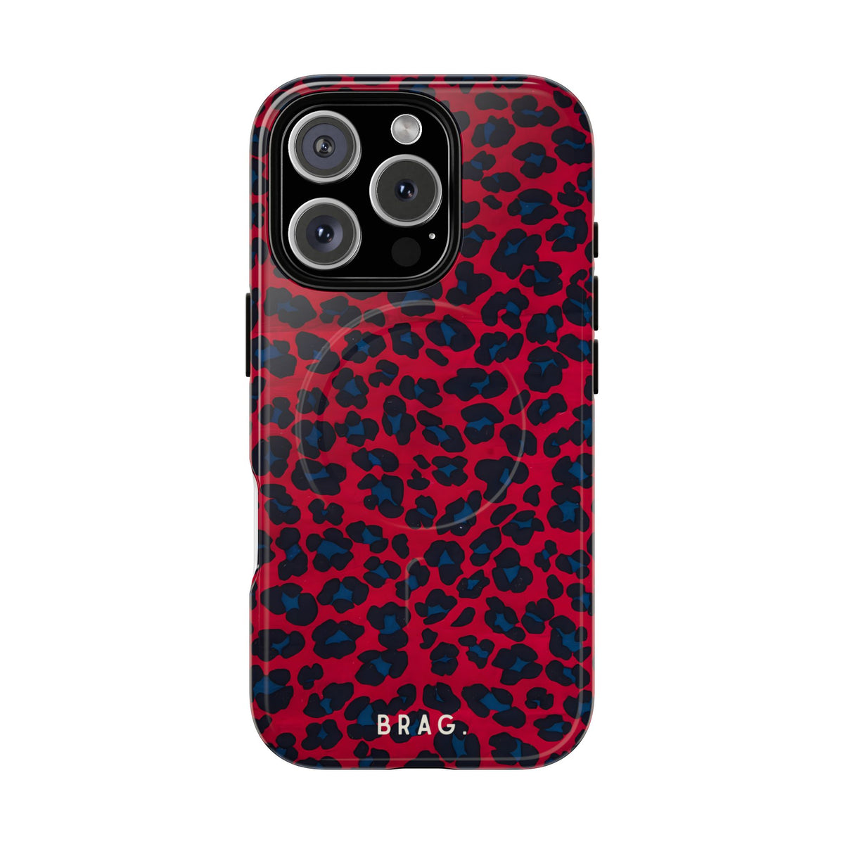 Red Panther MagSafe Tough Phone Case — Magnetic Protective Cover