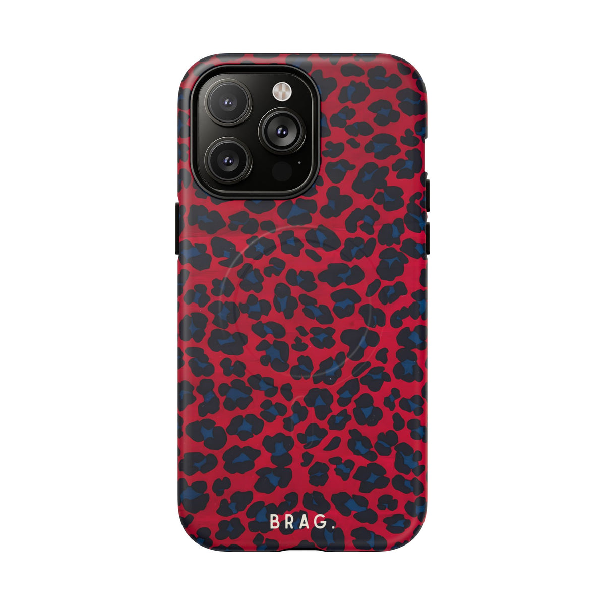 Red Panther MagSafe Tough Phone Case — Magnetic Protective Cover