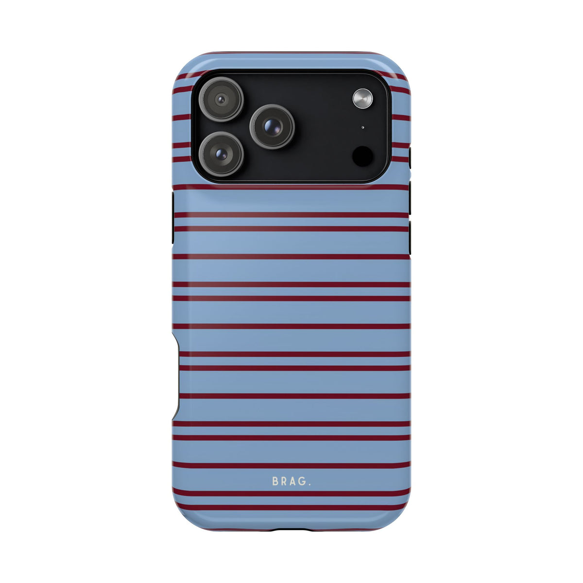 Nautical Stripe Magnetic Impact-Resistant Phone Case