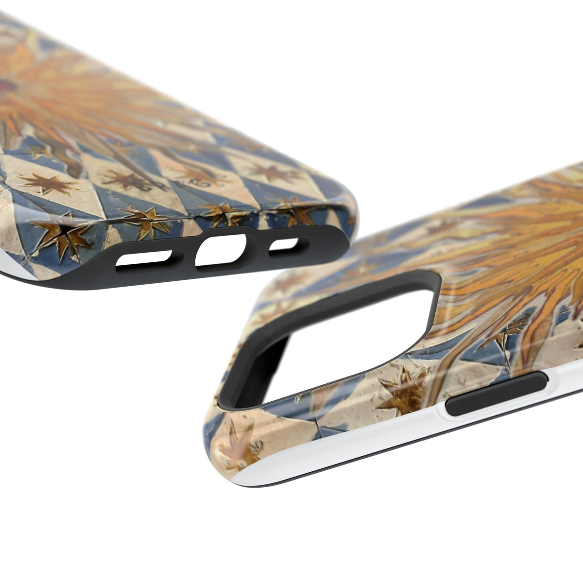 Fortune Heart Magnetic Impact-Resistant Phone Case