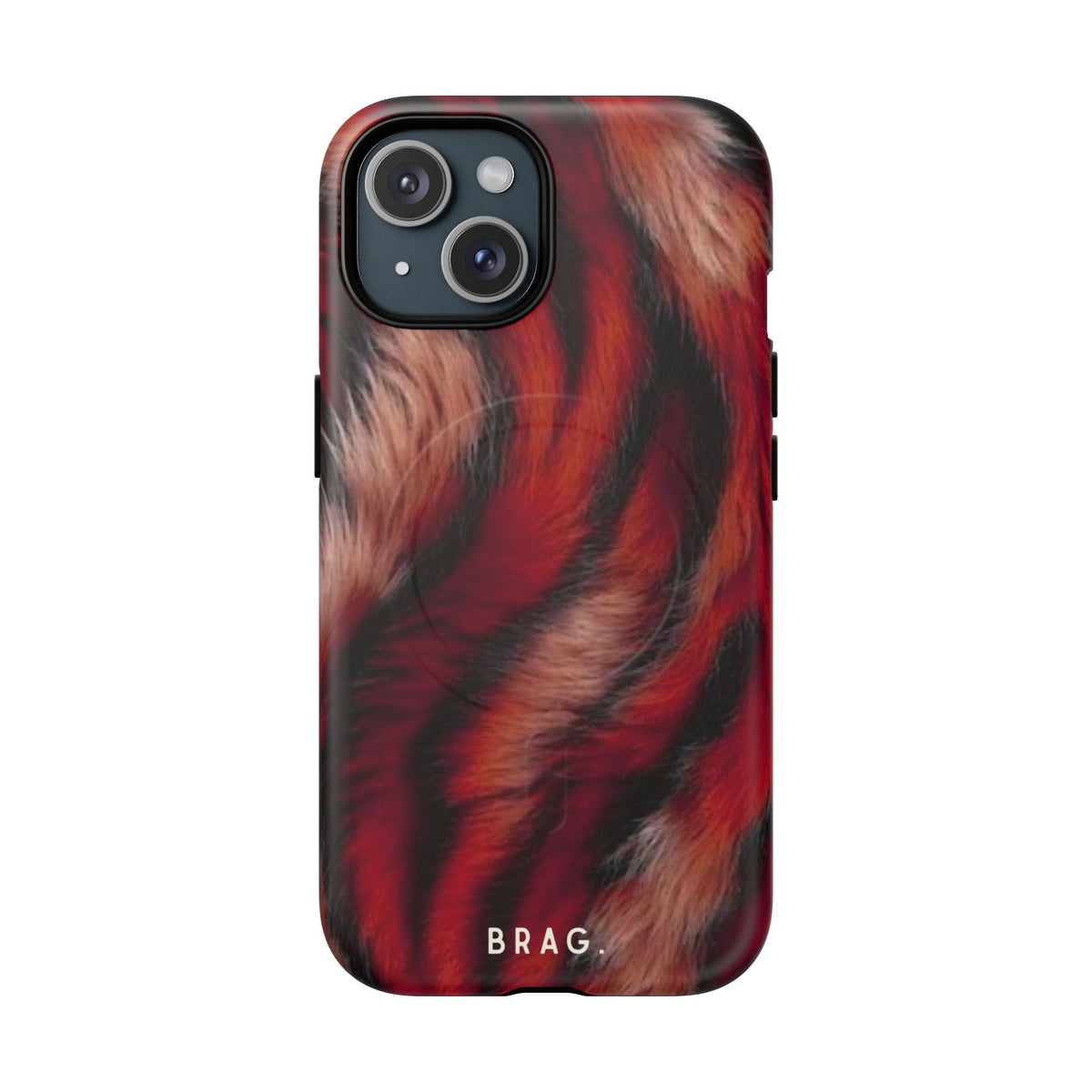 Red Rush MagSafe Tough Phone Case — Magnetic Protective Cover