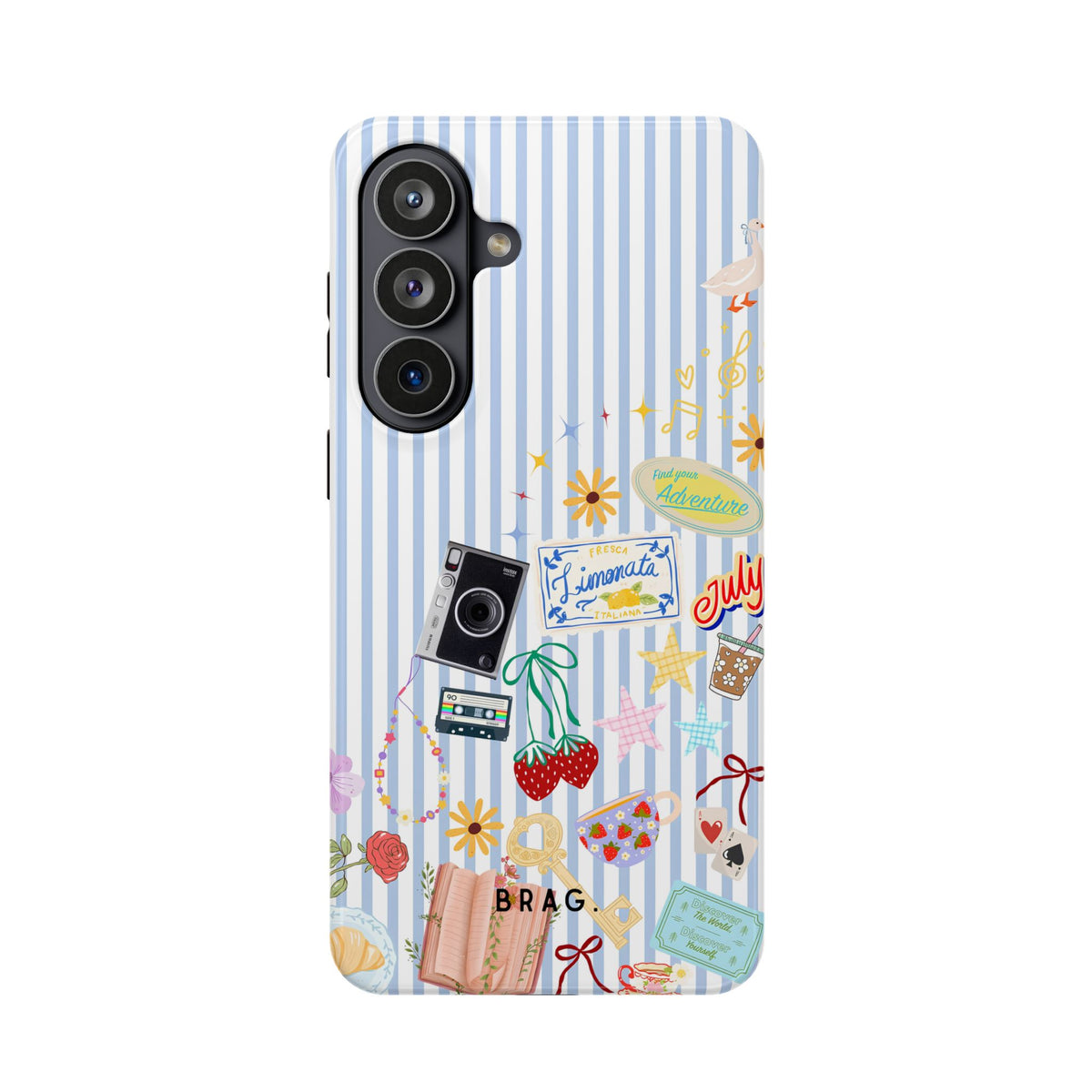Travel Girl Magnetic Impact-Resistant Phone Case