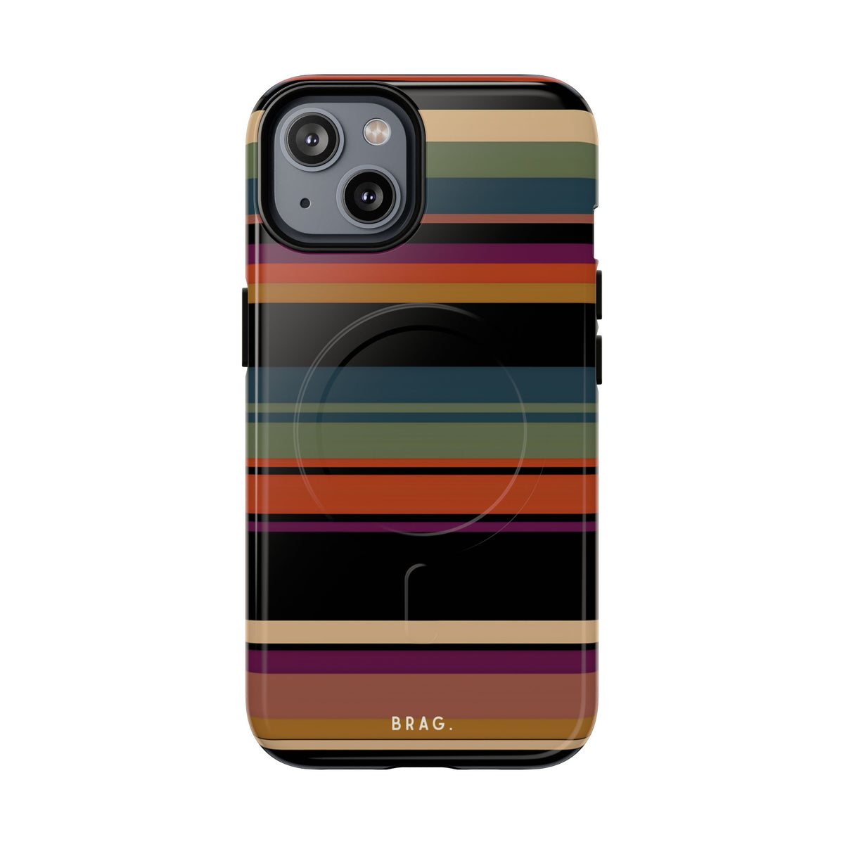Market Stripe MagSafe Tough Phone Case — Magnetic Protective Cover