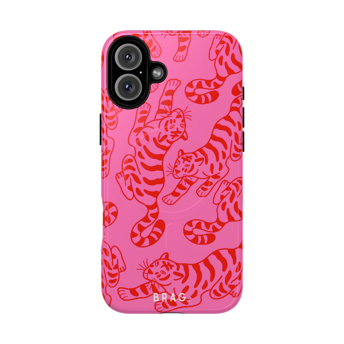 Tiger Lily MagSafe Tough Phone Case — Magnetic Protective Cover