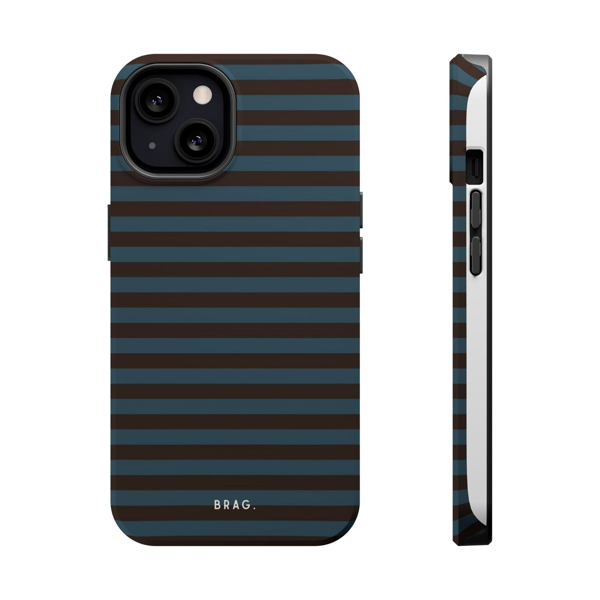 Seaside Stripe Magnetic Impact-Resistant Phone Case