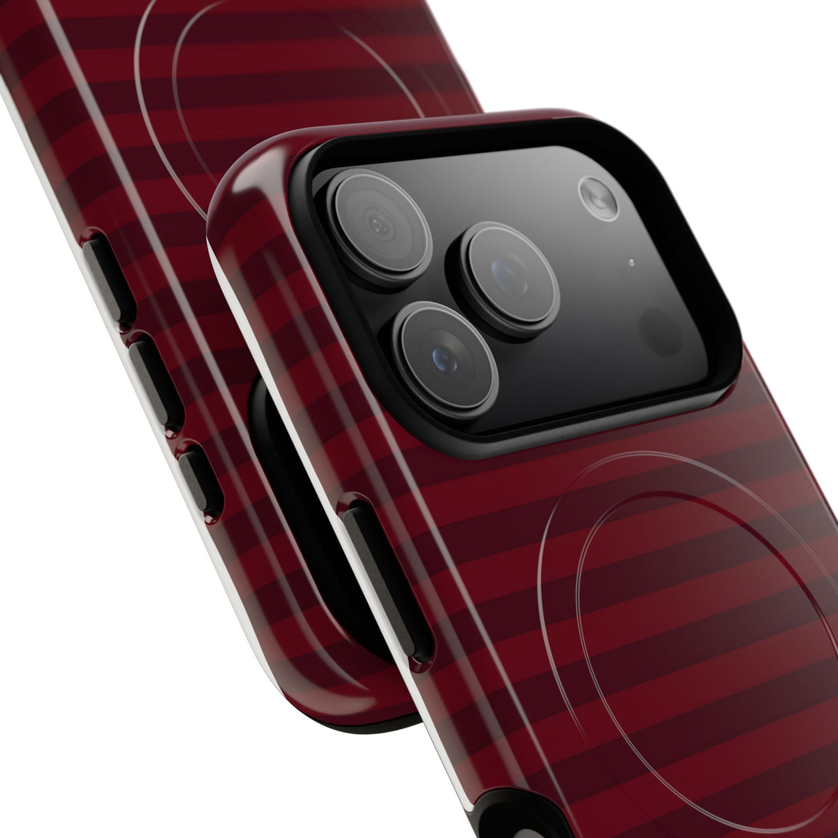 Midnight Stripe MagSafe Tough Phone Case — Magnetic Protective Cover