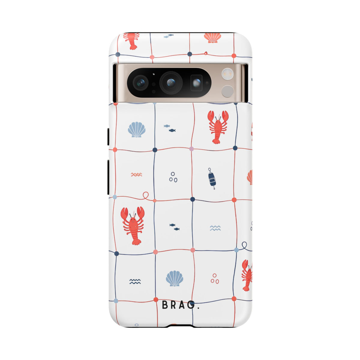 Lobster Cafe Tough Phone Case – Shockproof Protective iPhone Cover