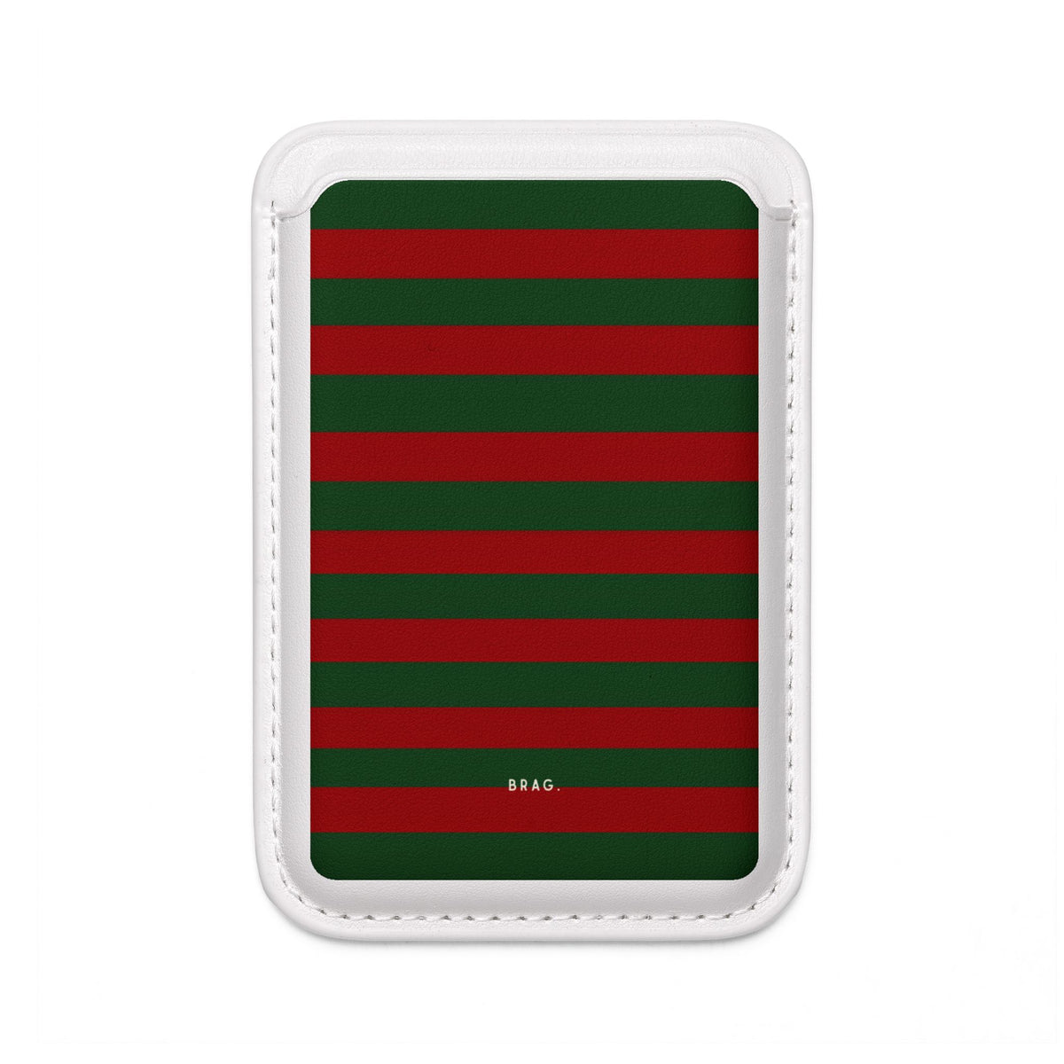 Racing Green MagSafe Vegan Wallet — Slim Phone Card Holder