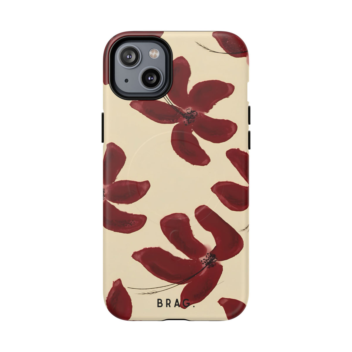 Cherry Bloom MagSafe Tough Phone Case — Magnetic Protective Cover