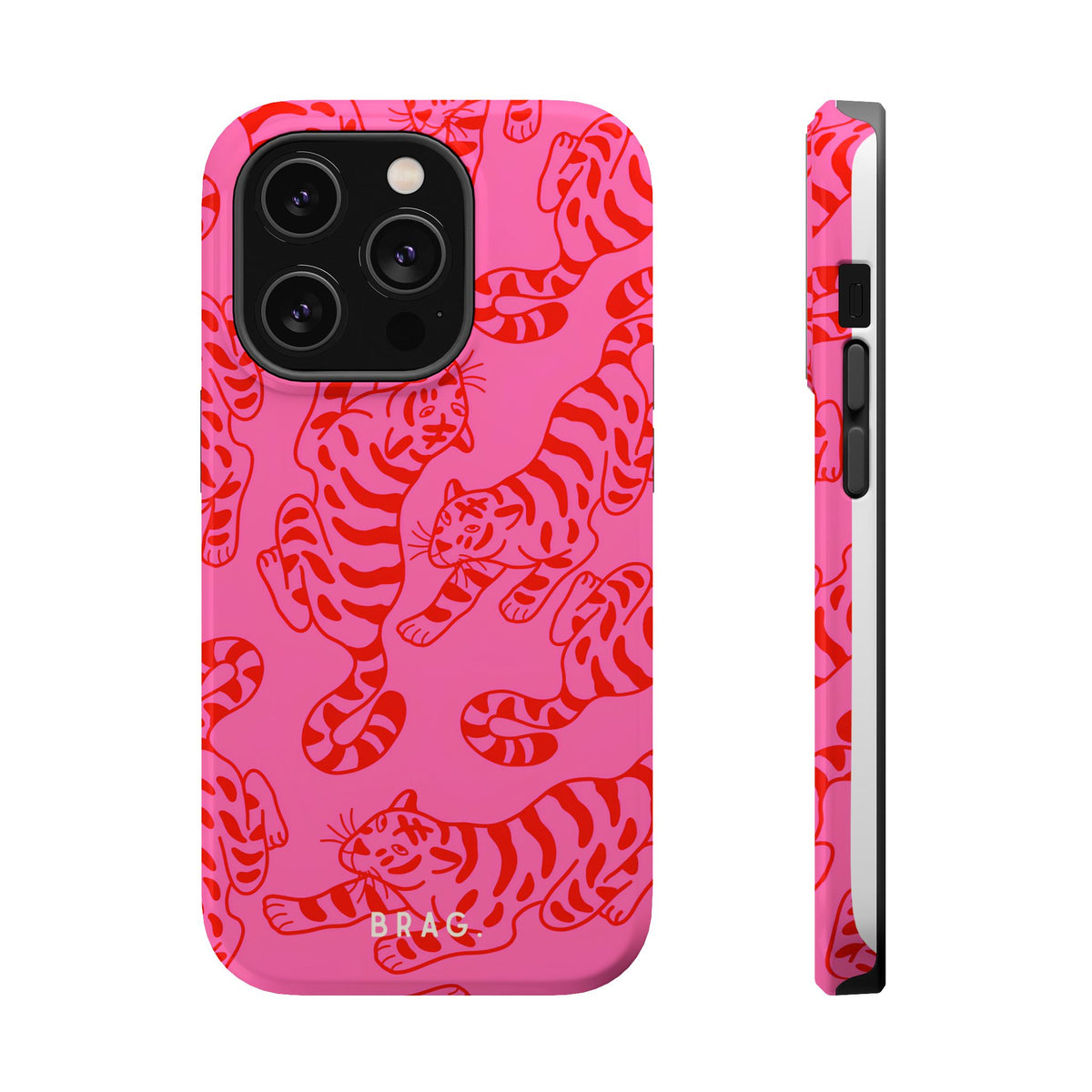 Tiger Lily Magnetic Impact-Resistant Phone Case
