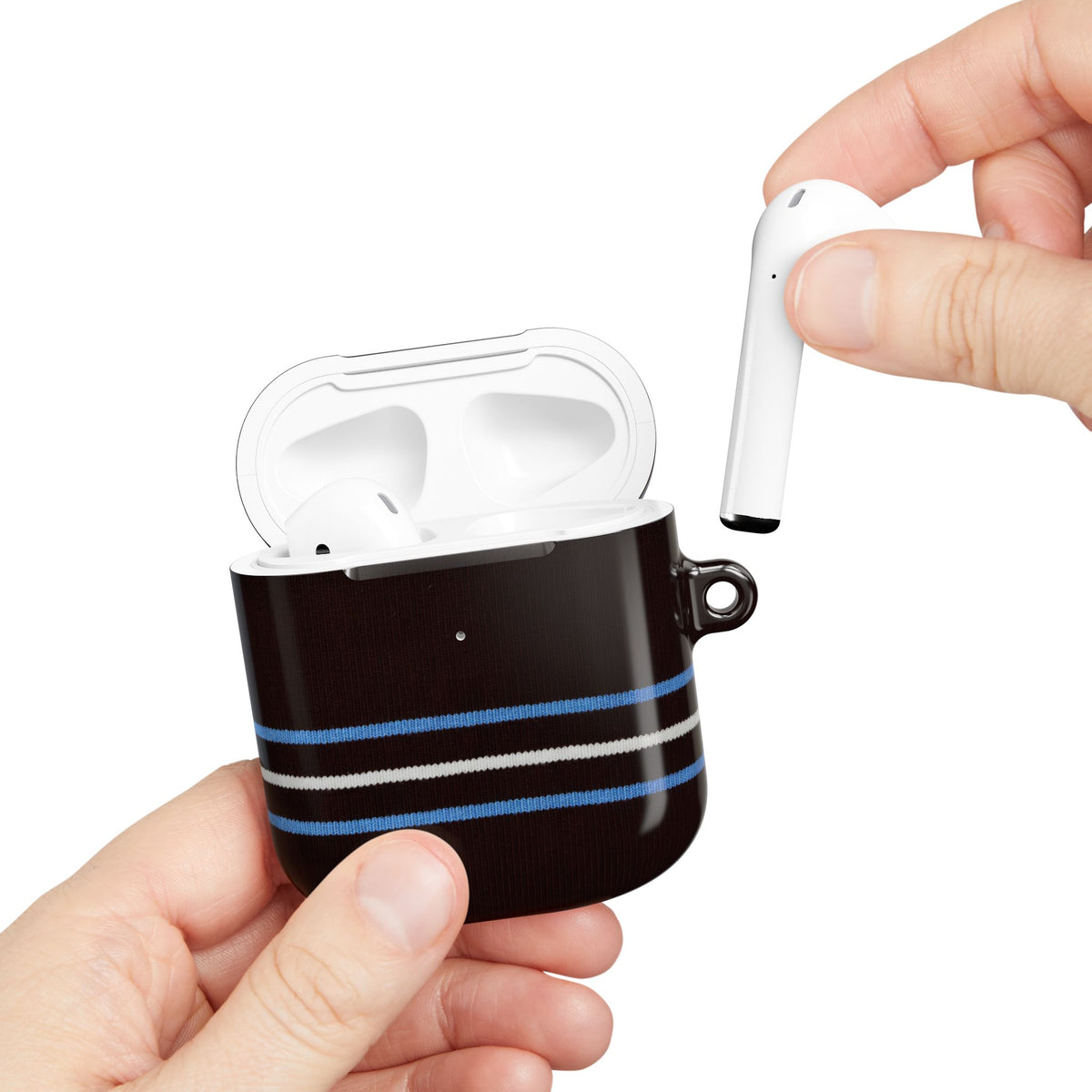 Midnight Line AirPod Case – Slim Protective Charging Case