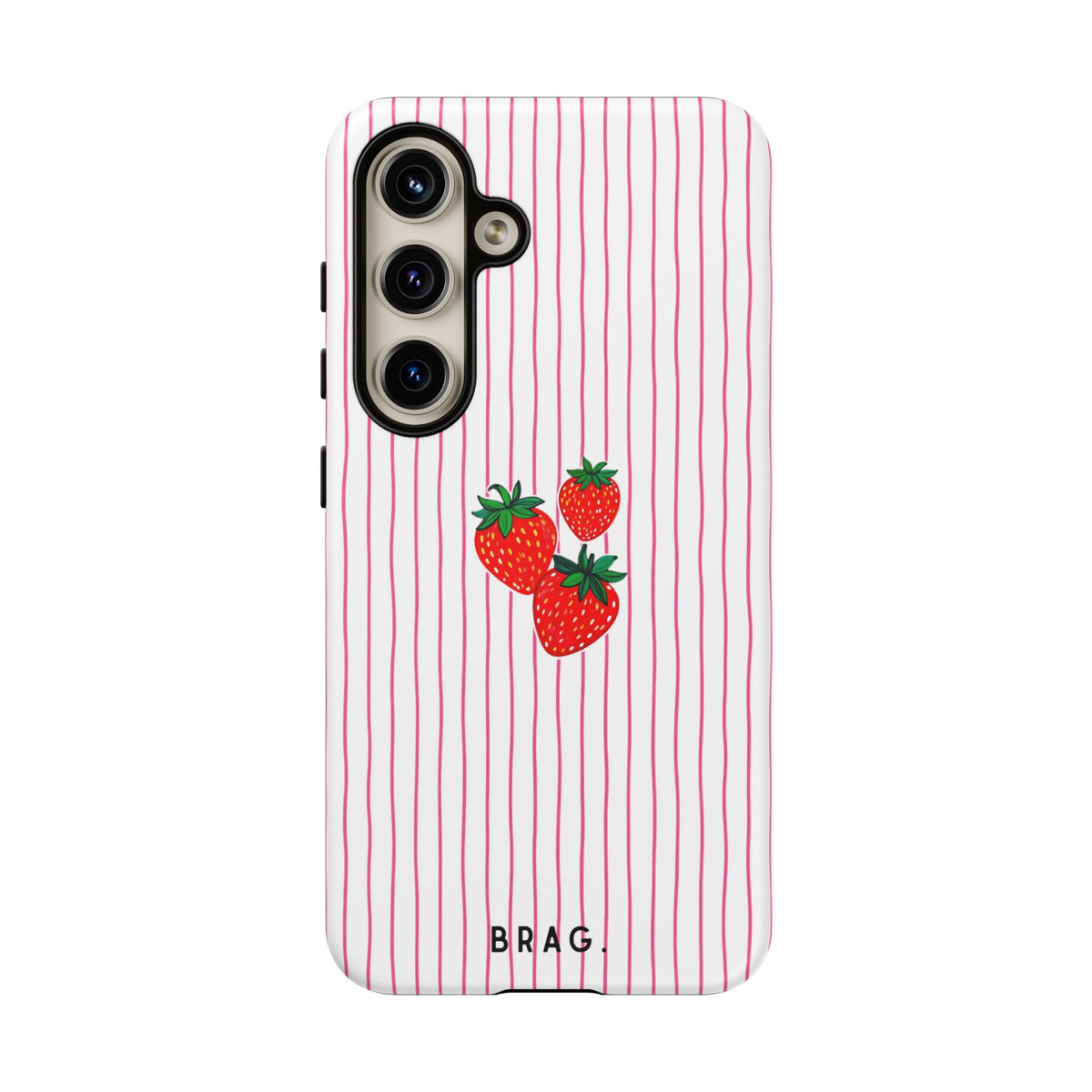Berry Kiss Tough Phone Case – Shockproof Protective iPhone Cover