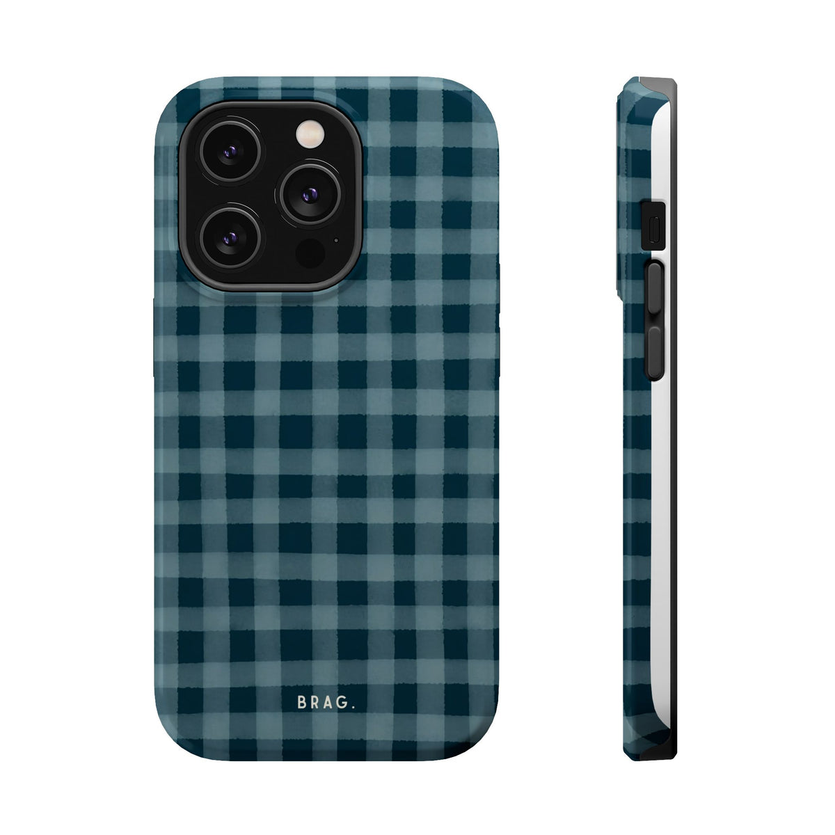Country Check Magnetic Impact-Resistant Phone Case