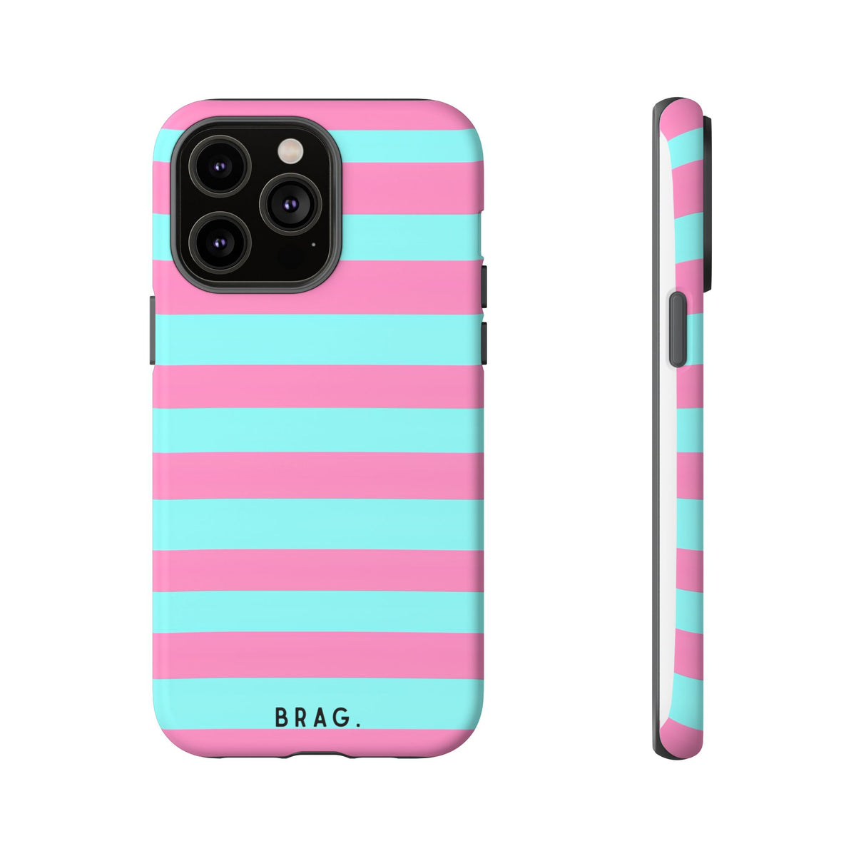 Taffy Stripe Tough Phone Case – Shockproof Protective iPhone Cover