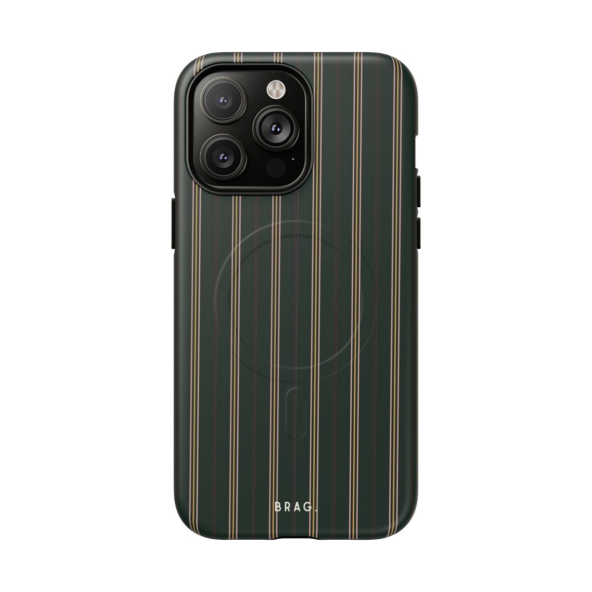 Vintage Pinstripe MagSafe Tough Phone Case — Magnetic Protective Cover