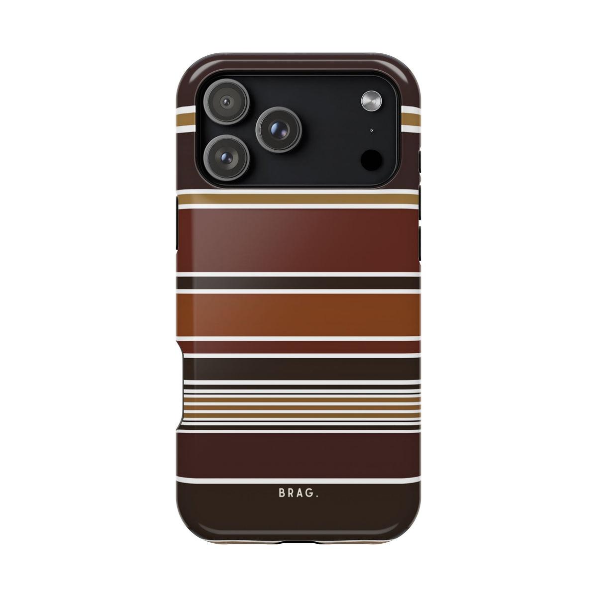 Cocoa Line Magnetic Impact-Resistant Phone Case
