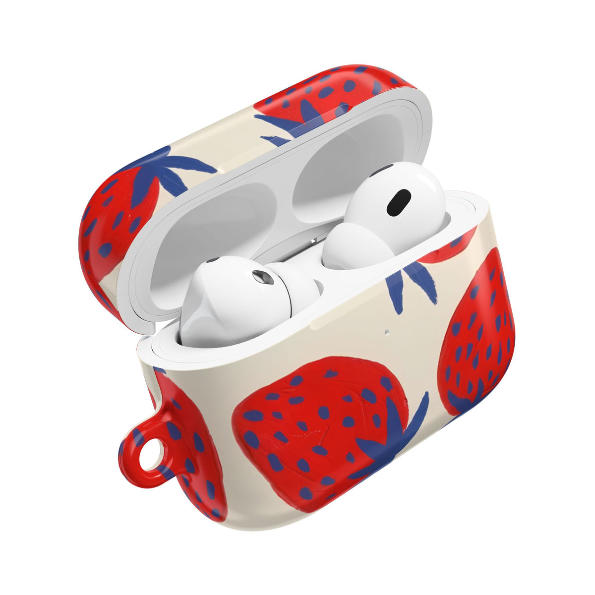 Strawberry Field AirPod Case – Slim Protective Charging Case