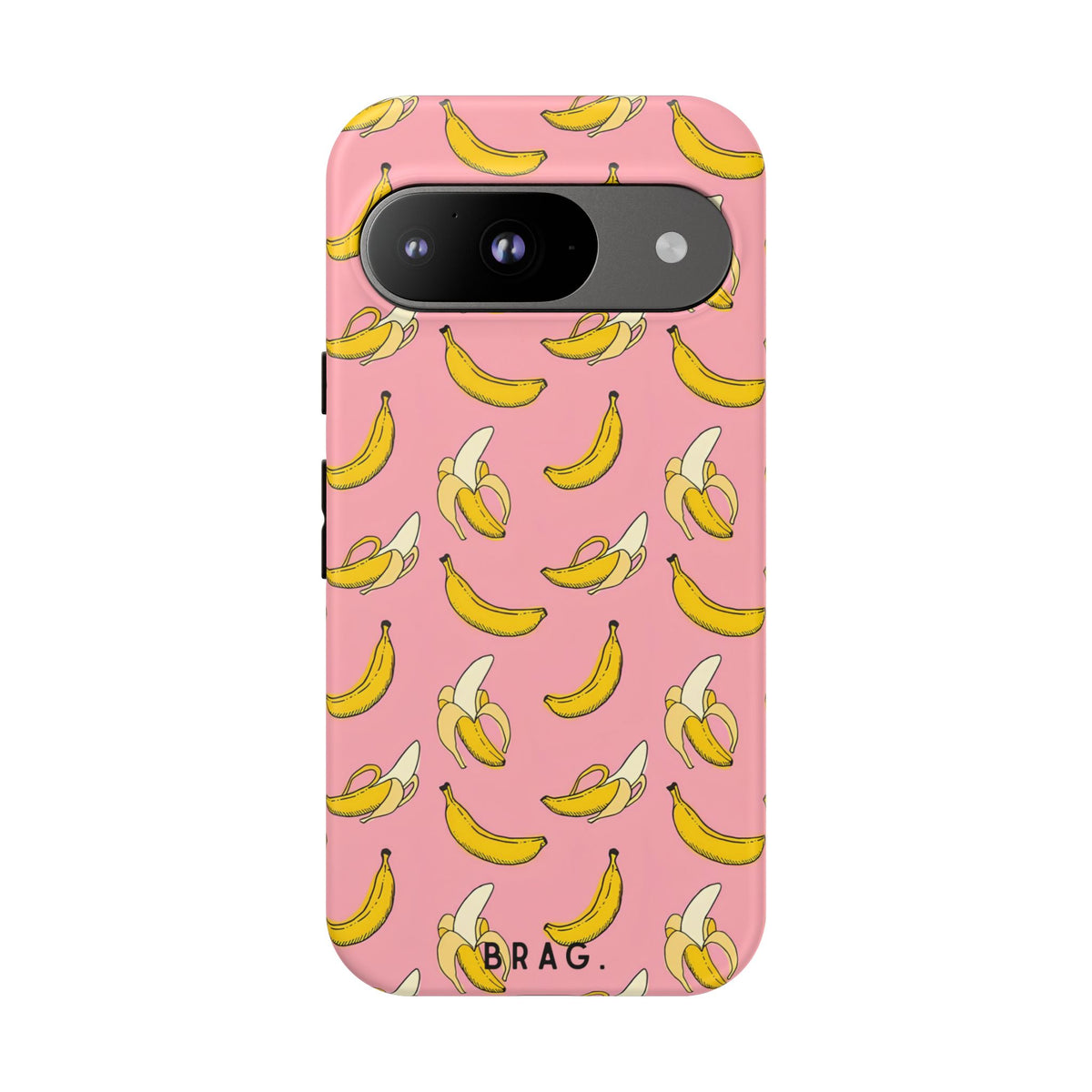 Banana Blush Tough Phone Case – Shockproof Protective iPhone Cover