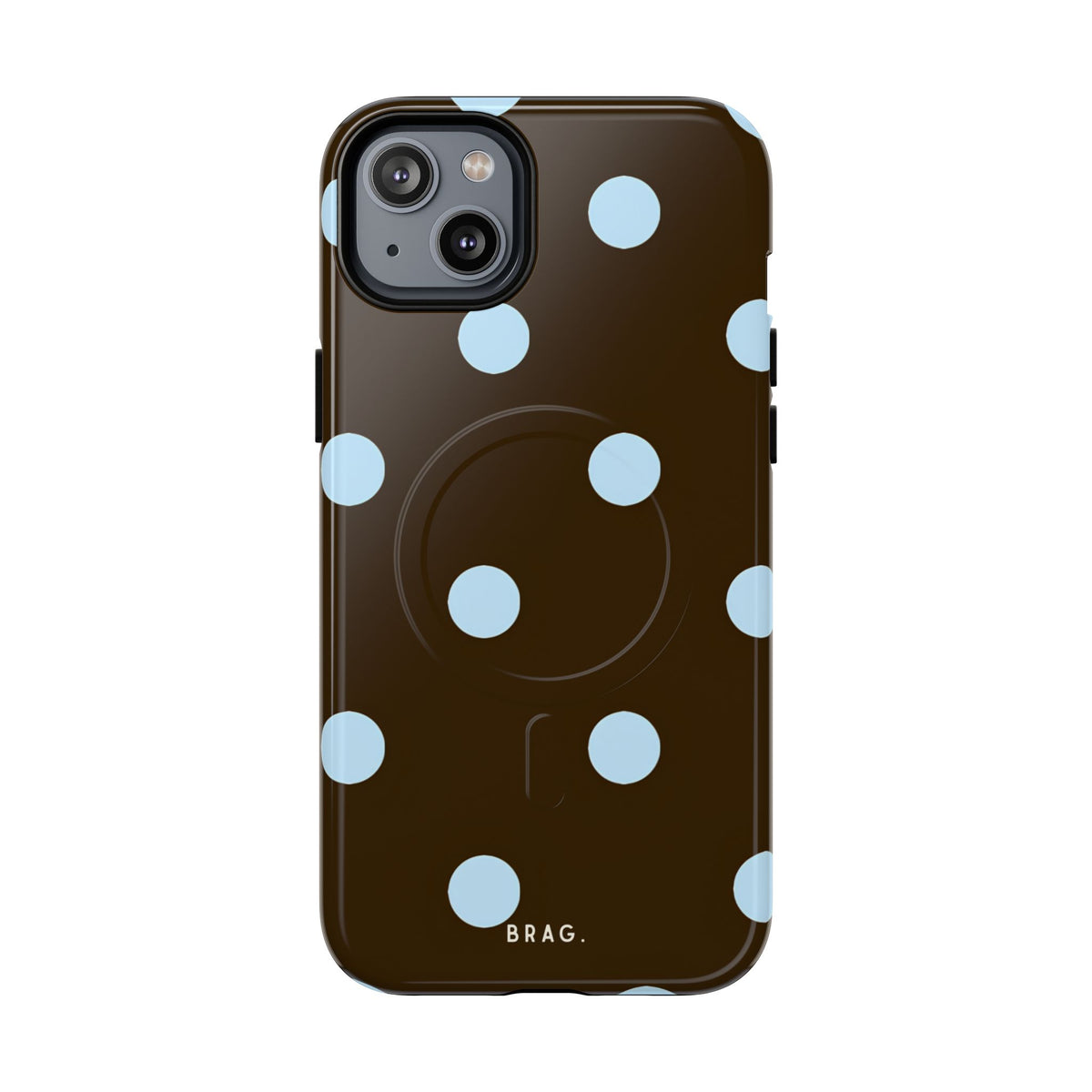 Scattered Dots MagSafe Tough Phone Case — Magnetic Protective Cover