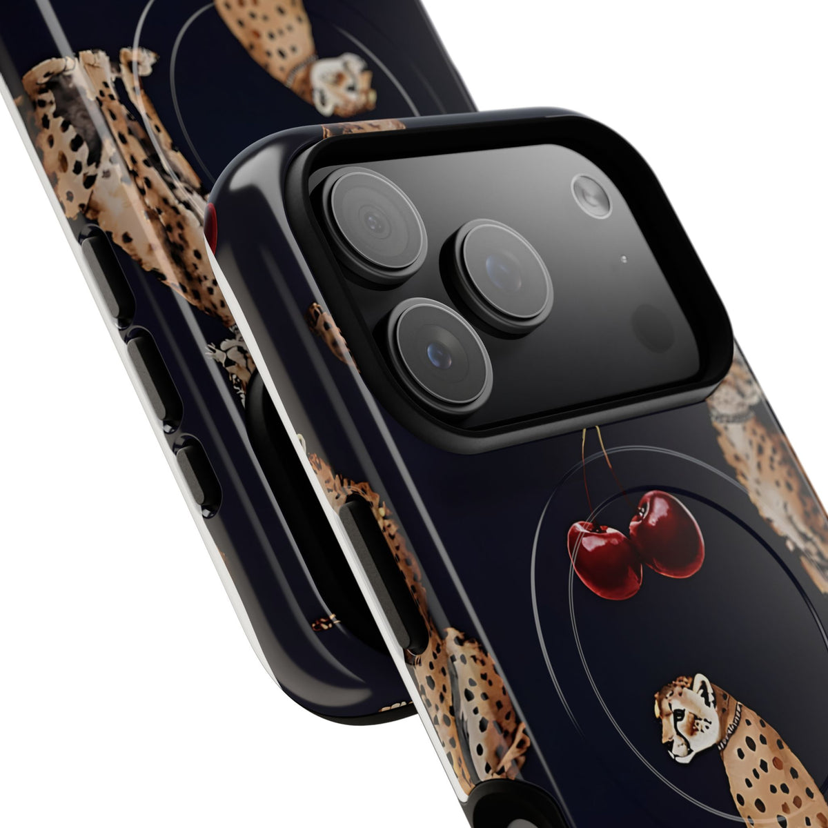 Wild Cherry MagSafe Tough Phone Case — Magnetic Protective Cover