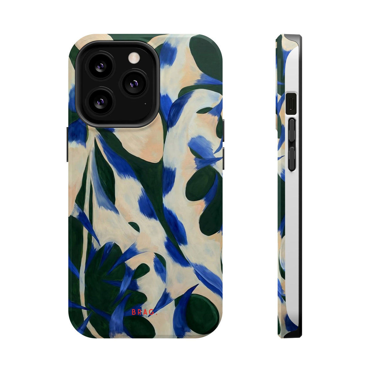 Blue Garden Magnetic Impact-Resistant Phone Case