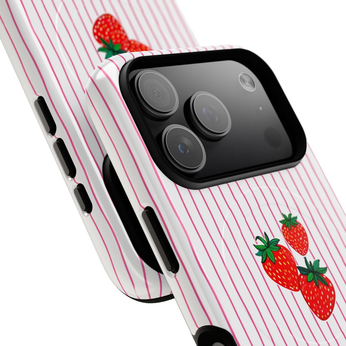 Berry Kiss MagSafe Tough Phone Case — Magnetic Protective Cover