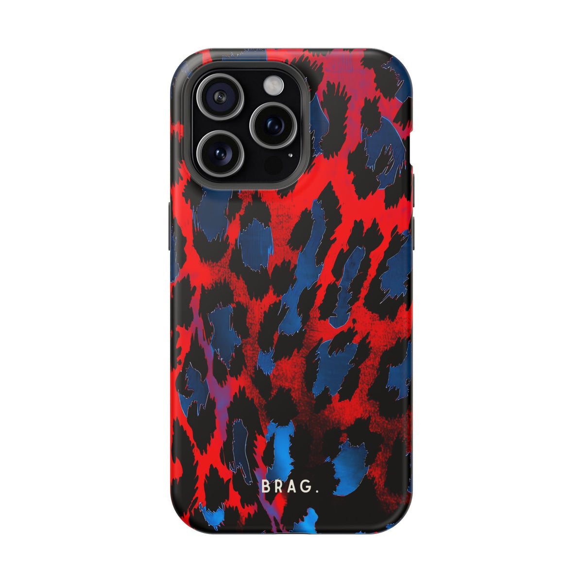 Blue Heat Magnetic Impact-Resistant Phone Case