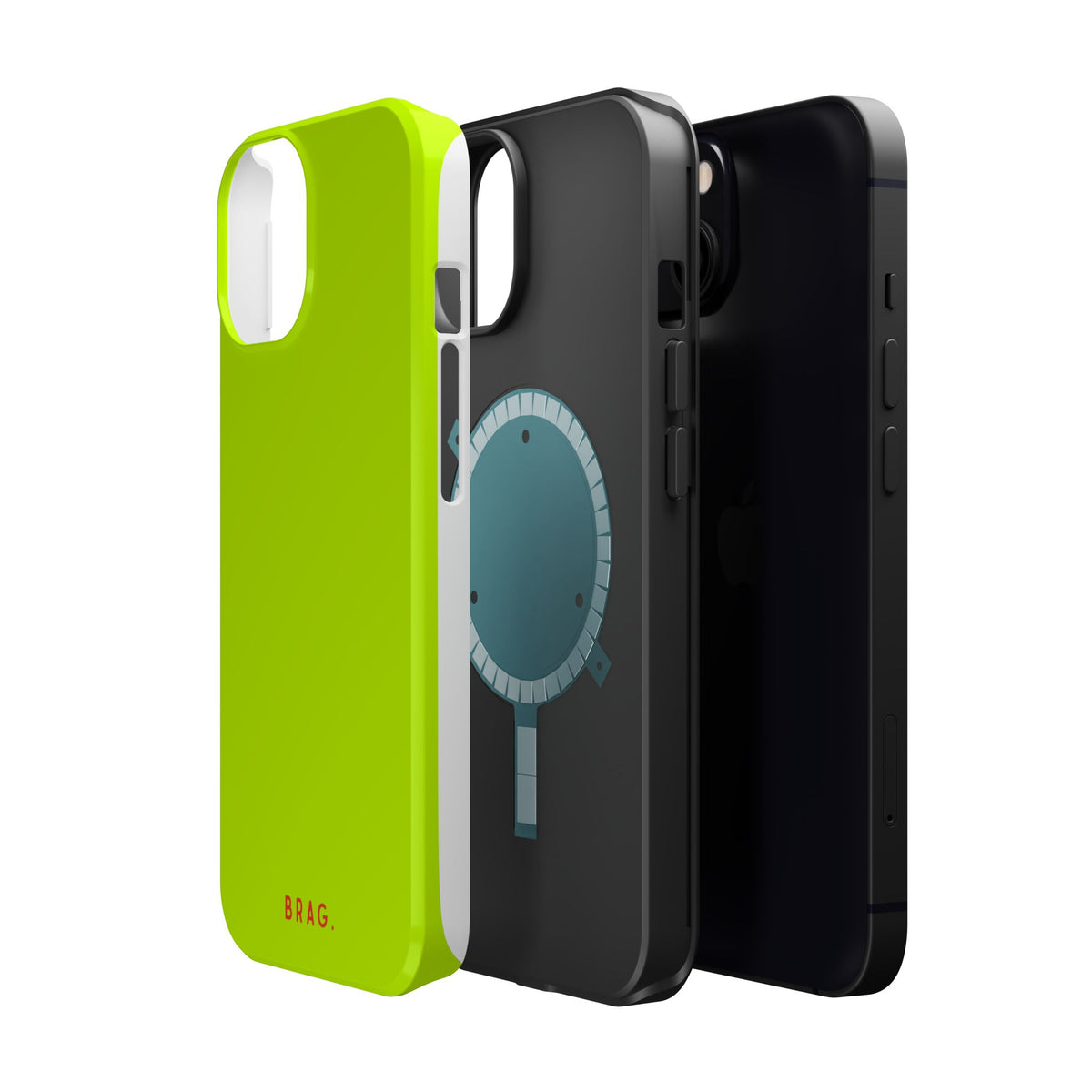 Brag Neon Magnetic Impact-Resistant Phone Case