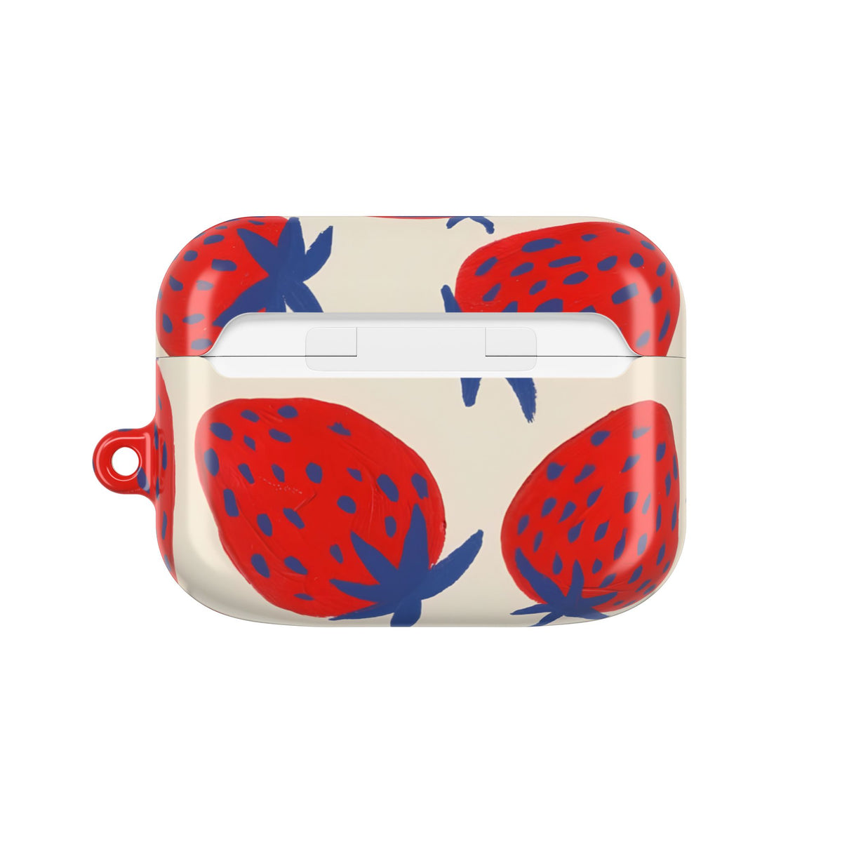 Strawberry Field AirPod Case – Slim Protective Charging Case
