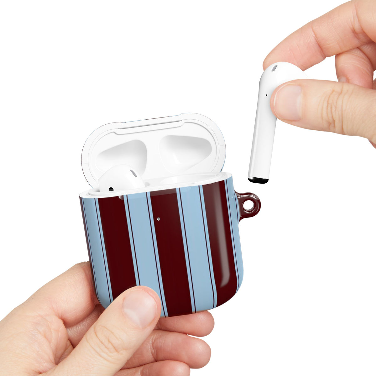 Maroon Sky AirPod Case – Slim Protective Charging Case