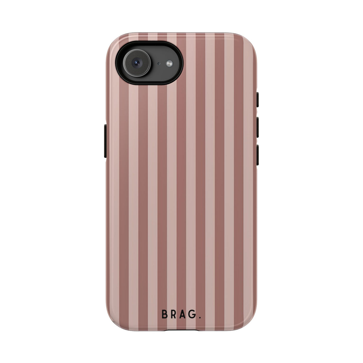 Sugar Stripe Tough Phone Case – Shockproof Protective iPhone Cover