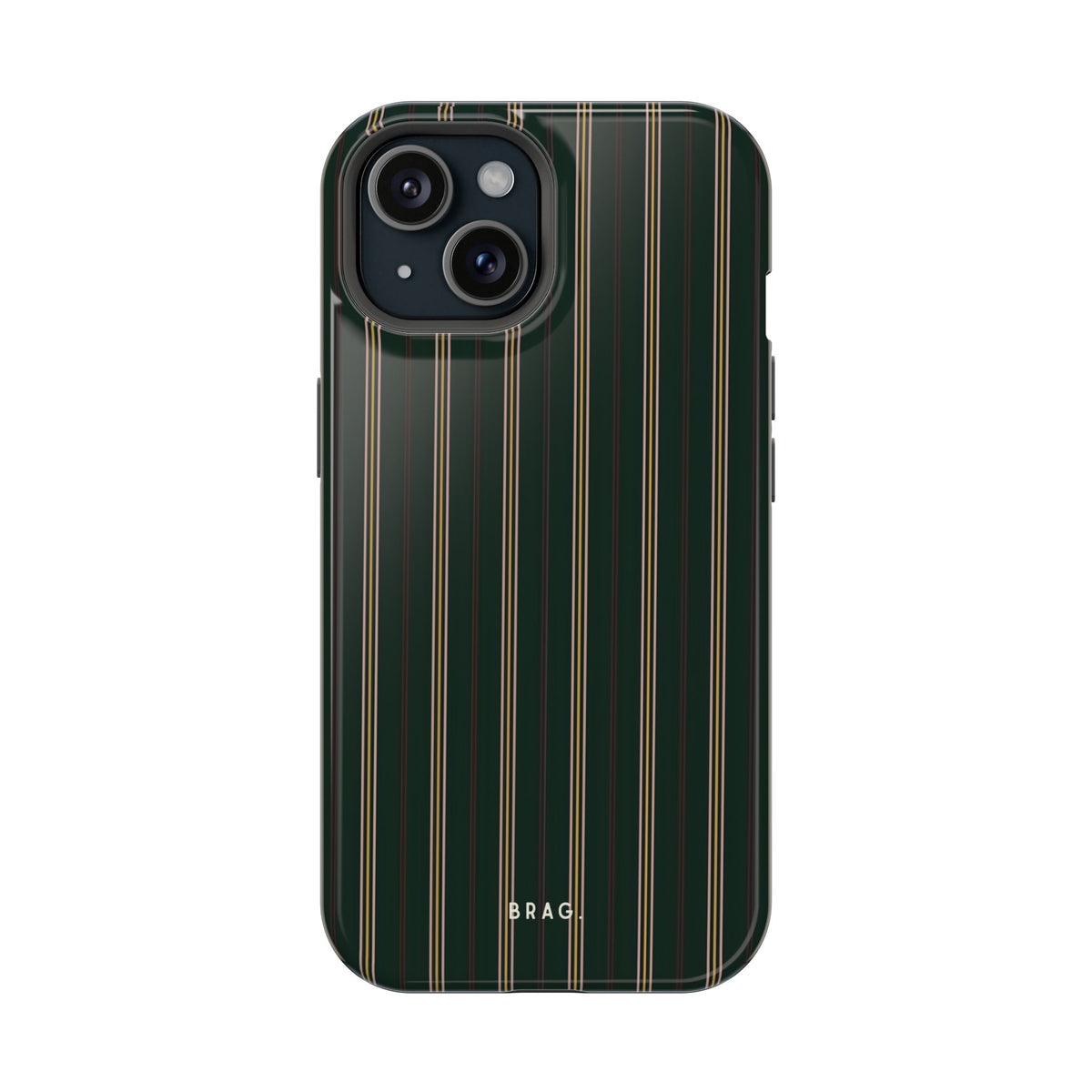 Vintage Pinstripe Magnetic Impact-Resistant Phone Case