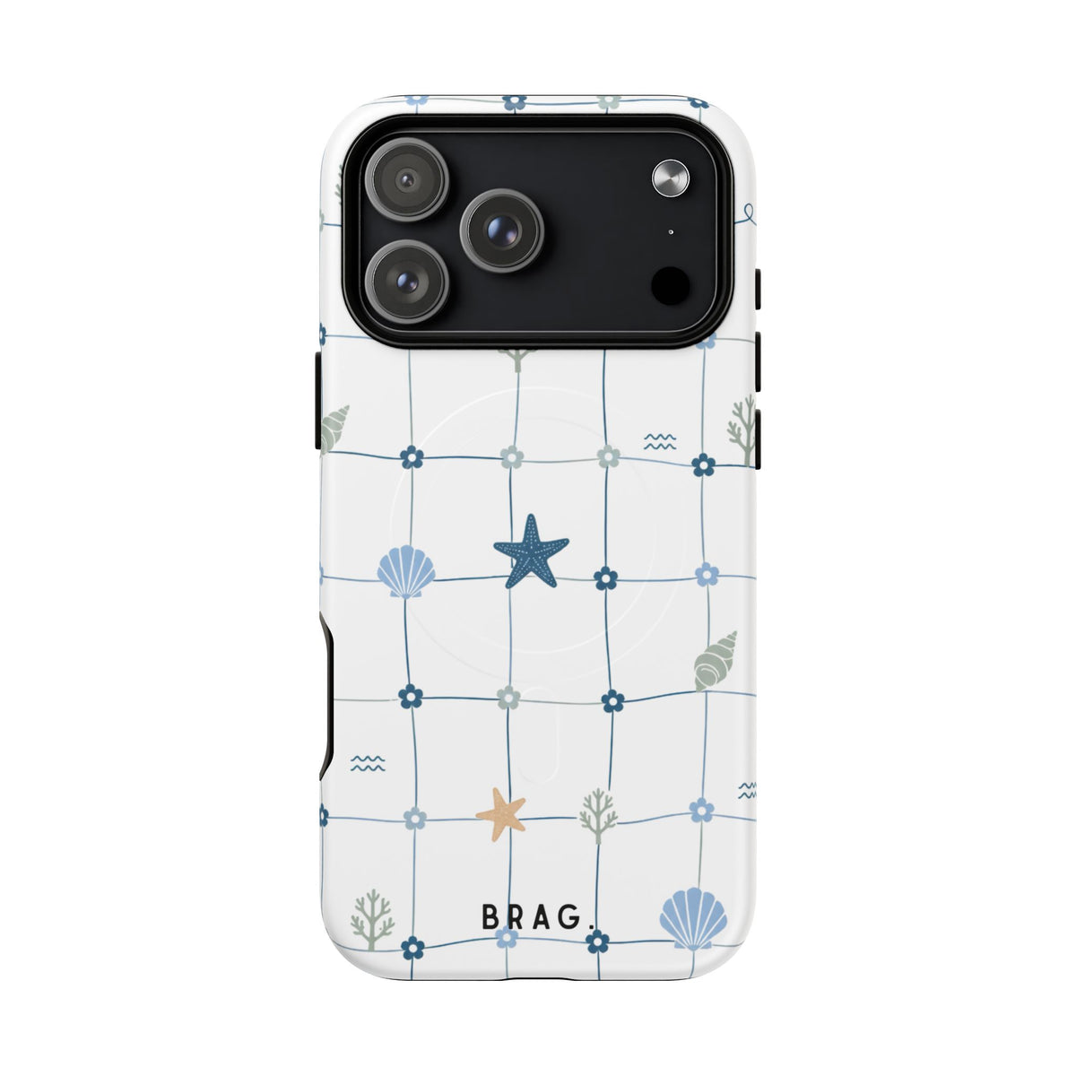 Sea Sun Sand MagSafe Tough Phone Case — Magnetic Protective Cover