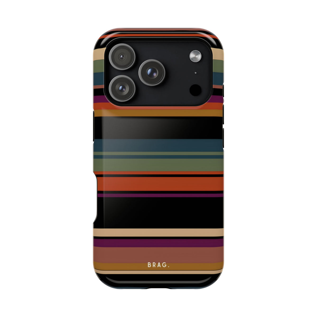 Market Stripe Magnetic Impact-Resistant Phone Case