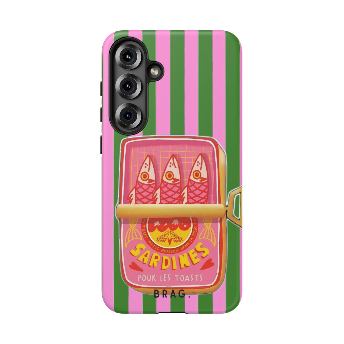 Tinned Pink Tough Phone Case – Shockproof Protective iPhone Cover