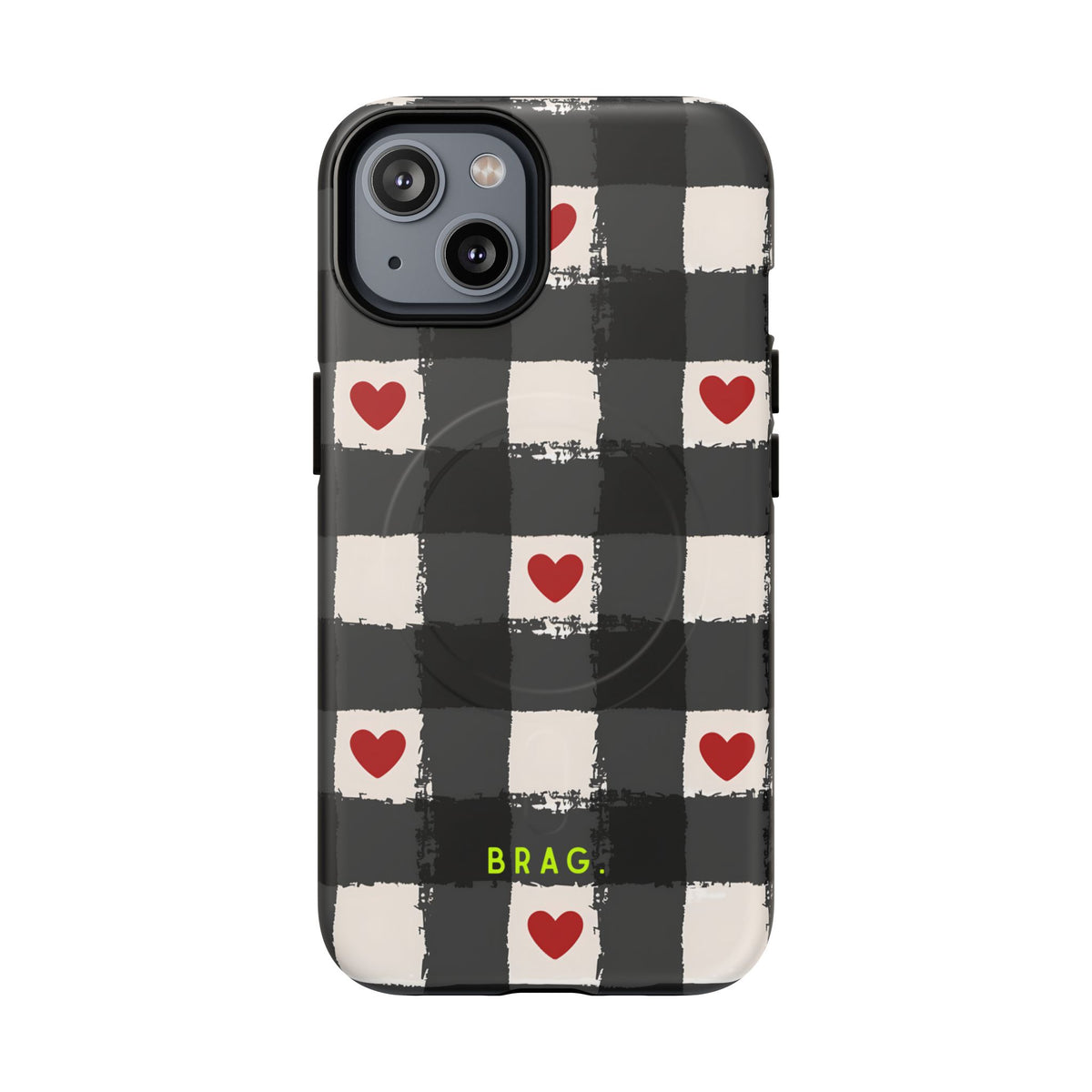 Lucky Heart MagSafe Tough Phone Case — Magnetic Protective Cover